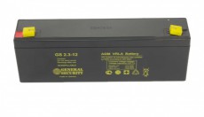 Аккумуляторная батарея General Security GS 2,3-12 (12 В, 2,3 Ач) - Универсал-Системы Безопасности, нижний тагил, видеонаблюдение, установка видеонаблюдения,СКУД, система контроля доступом