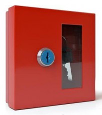 Ключница на 1 ключ (К-01) (красная) - Универсал-Системы Безопасности, нижний тагил, видеонаблюдение, установка видеонаблюдения,СКУД, система контроля доступом